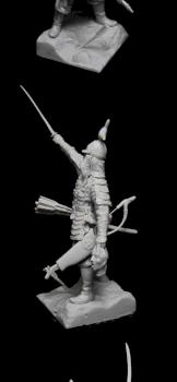 OFF Miniatures Mongol commander XIII cent. by Brancaleone