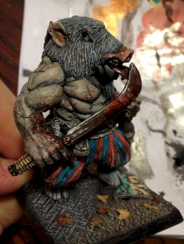 Manboar Mordheim by christianbjargo