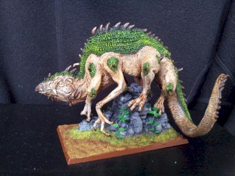Forgeworld basilisk by Karokk