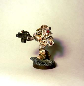 Mk III Space Marine by Fufein