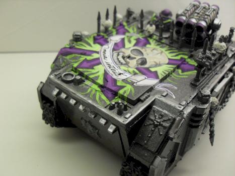 Chaos Warhammer 40K Rhino by liketoshop247