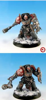 Space Wolves Wolf Guard Terminator (Space Wolves Army) by kreativerlemming