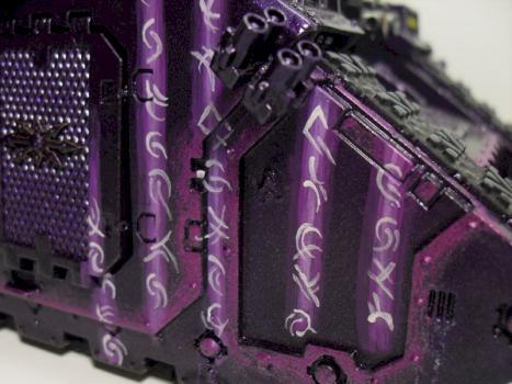 Chaos Warhammer 40K Land Raider Tank by liketoshop247