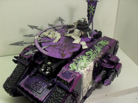 Chaos Warhammer 40K Land Raider Tank by liketoshop247