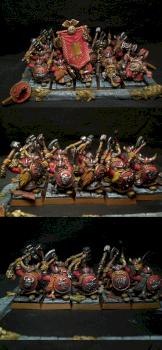 Guerreros de clan enanos-Dwarf warriors. by seyerlerver