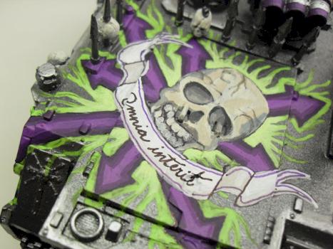 Chaos Warhammer 40K Rhino by liketoshop247
