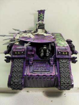 Chaos Warhammer 40K Land Raider Tank by liketoshop247