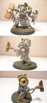 Space Wolf Terminator (almost done) by eDalamar