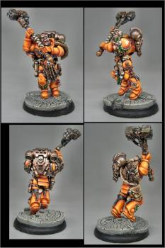 Space Marine Champion by rbs madrid
