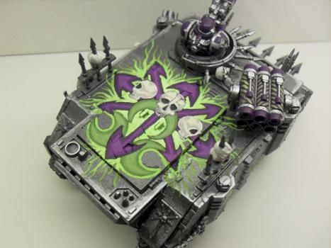 Chaos Warhammer 40K Rhino Nurgle by liketoshop247