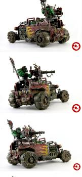 Space Ork Buggy Scratch Built - Evil Sunz by kreativerlemming