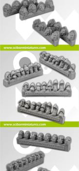 Conversions parts from Scibor Monstrous Miniatures by Scibor