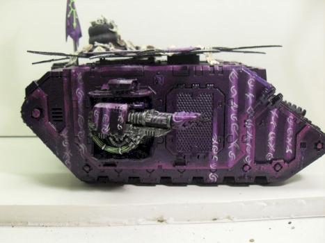 Chaos Warhammer 40K Land Raider Tank by liketoshop247
