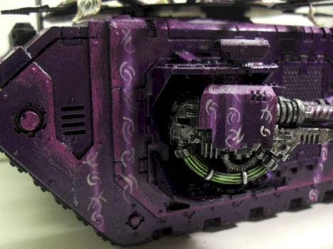 Chaos Warhammer 40K Land Raider Tank by liketoshop247