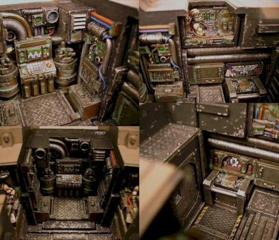 interieur corps Warhound by matthieuxme