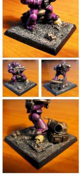 Space Marine in the junkyard by NarQo