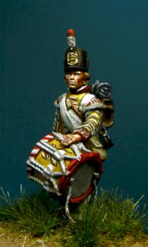 BRITISH DRUMMER BOY (28MM PERRY PLASTIC) by oniria