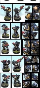 Ultramarines Tactical Combat Squad by winterdyne