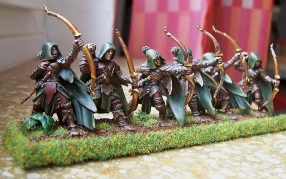 Late Summer Glade Guard Front by ravenwombat