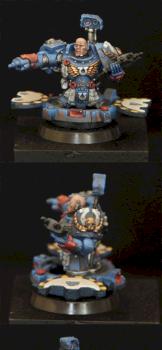 Ultramarine Sergeant Chronus - Tank version by AkhRa