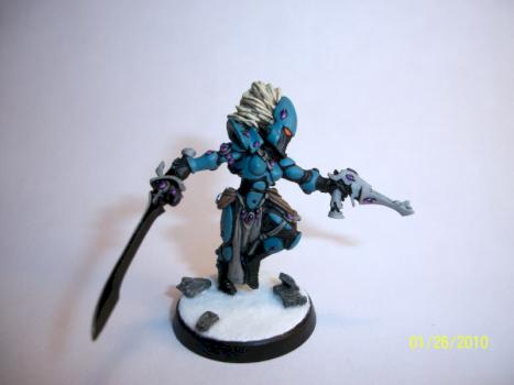 Eldar Howling Banshee by GriffinArt