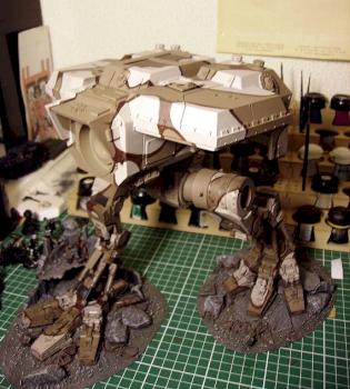 Warhound WIP 1 by matthieuxme