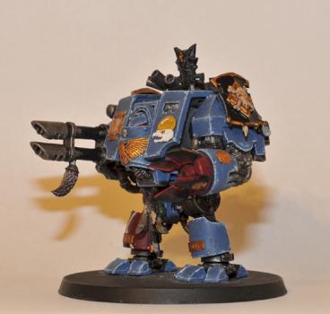 Space Wolves Dreadnought by Thiassi