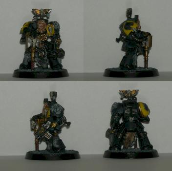 Wolf Priest in Terminator Armour by GraemePaul