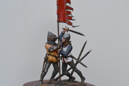 l'oriflamme à Azincourt by ambrosius