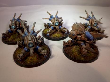 Des dronBots Sierra, Clippers et un MuleBot Evo. by Faitek