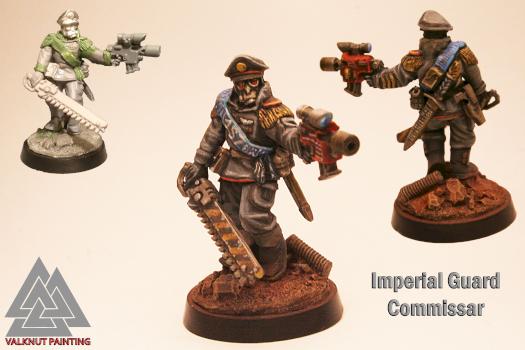 157th Imperial Guard -Commissar- by Valknut Painting