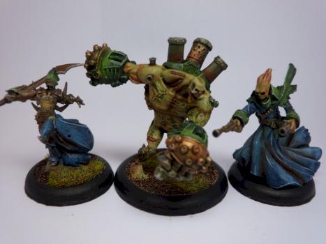 A WarWitch, a Brute Thrall and a Pistol Wraith. by Faitek