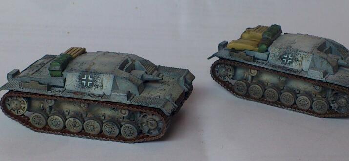 Zvezda 15mm Stug B winter whitewash by mminghella71