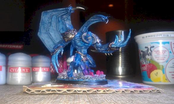 Tzeentch Daemon Prince by SnowYetti