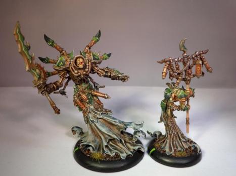 Asphyxious the Hellbringer & Vociferon. by Faitek