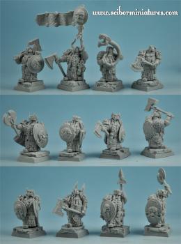 Dwarves Golden Guard by Scibor