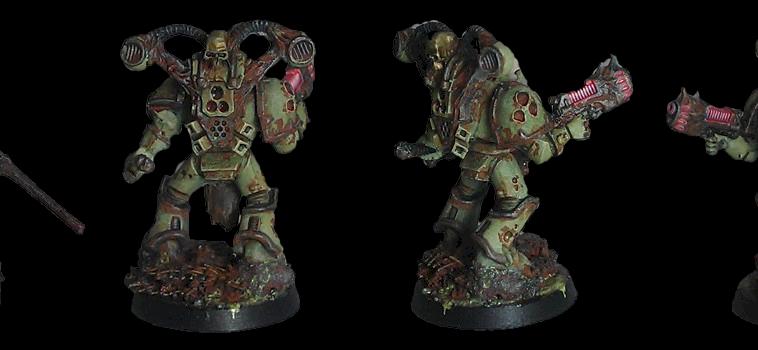 Plague Marine Champion by Razyel