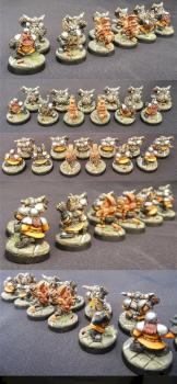 Blood Bowl Dwarf team. by 0nyx