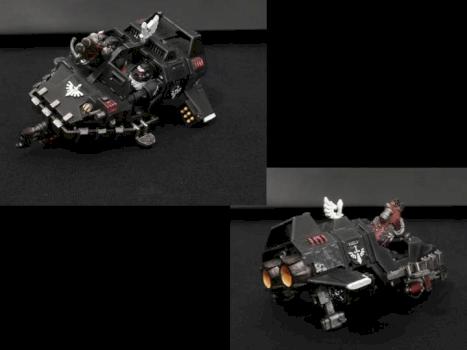Ravenwing Landspeeder by Asazeal