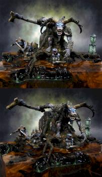 Imbrian Arts - Troll and goblins by weisern