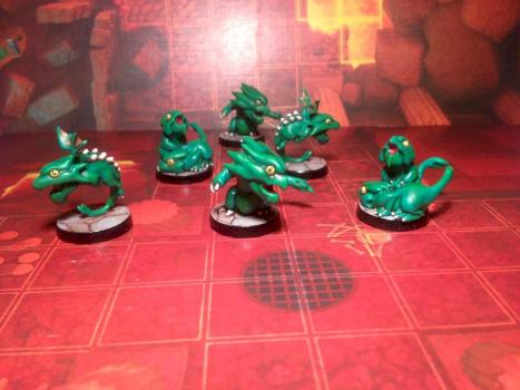 Drake Denizens from the Super Dungeon Explore Starter Set by Kirchhauser