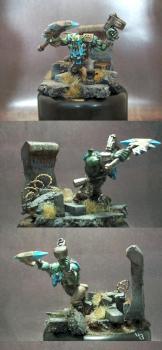 Death Skull Ork Boss by mrscarelli