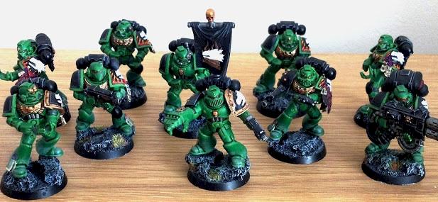 Salamander tactical squad by Asgog