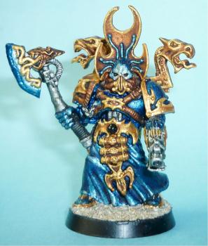 Chaos Space Marines Sorcerer by Drozbeth