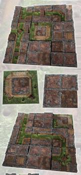 MALIFAUX TOXIC CHANNELS III 48x48 GAMEBOARD scenery terrain surface by studiolevel