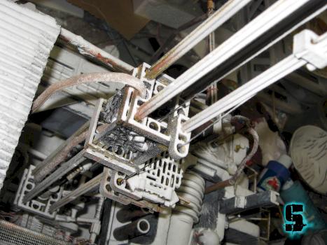 Snow /drill rig gantry by Saw