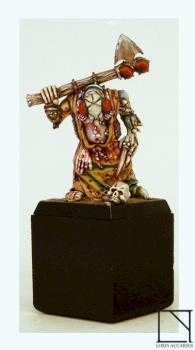 CHAMPION OF NURGLE WITH AXE by loris
