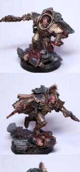 World Eater Primarch Angron by HellfireQC