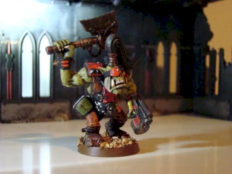 ork warhammer 40 by nicoleon