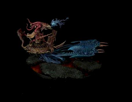 Herald of Tzeentch on Burning Chariot by medows